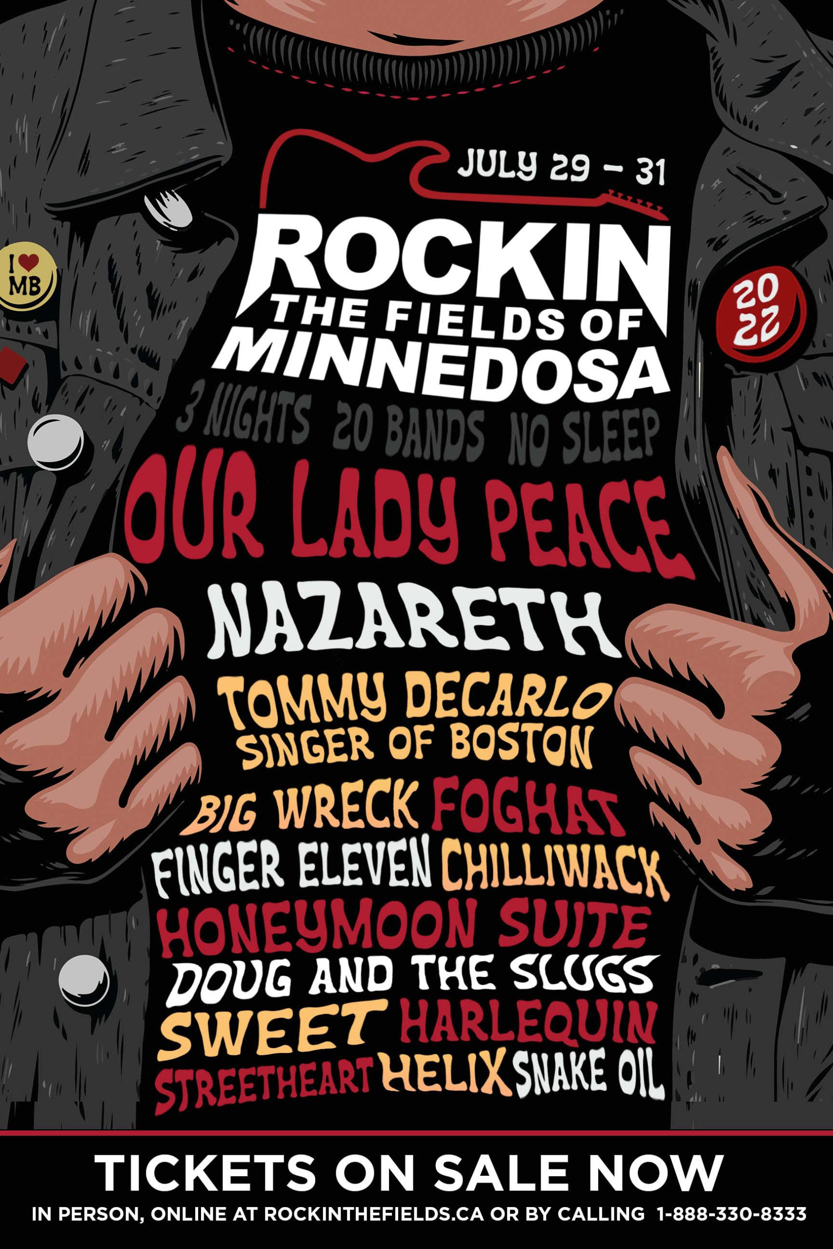Rockin the Fields of Minnedosa day passes go on sale Friday | bdnmb.ca ...